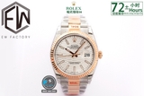 NEW 2021 / EW FACTORY BEST 1:1 / ROLEX DATE JUST 36MM NEW DIAL CAL.3235