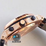 JF FACTORY BEST 1:1 / AP ROYAL OAK OFFSHORE CHRONOGRAPH FULL DIAMOND 42