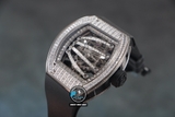 NEW 2022 / RM FACTORY BEST 1:1 / RICHARD MILLER RM 59-01 FULL DIAMOND BAGUETTE TOURBILLION LIMITED