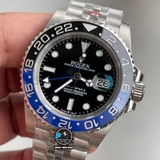 NEW 2021 / GS FACTORY BEST 1:1 / ROLEX GMT MASTER II THÉP 904L CAL.3186