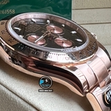 NEW 2022 / BETTER (3K) FACTORY BEST 1:1 / ROLEX DAYTONA OYSTER EVEROSE GOLD 40 x 12,2MM CAL.4130