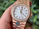 VIP NEW 2021 / ORIGINAL FACTORY BEST 1:1 / PATEK PHILIPPE NAUTILUS 5711/1R 40MM VÀNG HỒNG 18K. VÀNG KIM CƯƠNG THIÊN NHIÊN