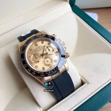 VIP NEW 2021 / ORGINAL FACTORY BEST 1:1 / ROLEX DAYTONA OYSTERFLEX GOLD 18K
