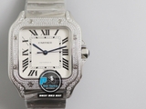 A8 FACTORY BEST 1:1 / CARTIER SANTOS DE LARGE WSSA0009 DIAMOND
