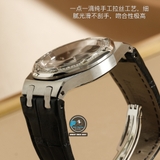 NEW 2021 / ORIGINAL FACTORY BEST 1:1 / AP ROYAL OAK LADY 67601 33MM VÀNH 32 VIÊN KIM CƯƠNG THIÊN NHIÊN 0,65 LY