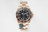 NEW 2022 / GS FACTORY BEST 1:1 / ROLEX GMT MASTER II VER.4 EVEROSE GOLD THÉP 904L CAL.3285