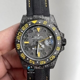 NEW 2022 / 3K FACTORY BEST 1:1 / ROLEX GMT MASTER II DiW CARBON CAL.3186