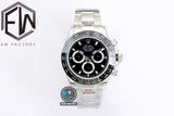 NEW 2021 / EW FACTORY BEST 1:1 / ROLEX DAYTONA OYSTER STEEL 116500LN