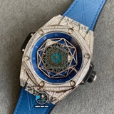 NEW 2020 / HB FACTORY BEST 1:1 / HUBLOT BIG BANG SANG BLEU 45 DIAMOND LIMITED
