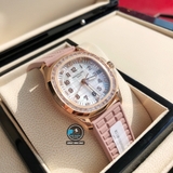 VIP NEW 2021 / ORIGINAL FACTORY BEST 1:1 / PATEK PHILIPPE AQUANAUT 5072R 35.6 X 7,7MM WOMEN KIM CƯƠNG THIÊN NHIÊN