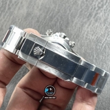 NEW 2022 / EF FACTORY BEST 1:1 / ROLEX DAYTONA OYSTER FLEX & STEEL 40 X 13.4MM CORE 7750