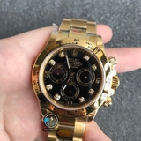 NEW 2021 / N FACTORY BEST 1:1 / ROLEX DAYTONA CAL.4130 OYSTER STEEL GOLD