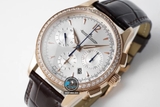 NEW 2021 / AI FACTORY BEST 1:1 / JAGER LECOULTRE MASTER CONTROL CHRONOGRAPH Q1538421 40MM CAL.7750