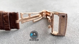 NEW 2021 / ORIGINAL FACTORY BEST 1:1 / AP ROYAL OAK 15402OR 41MM FULL DIAMOND SWAROVKI CAL.3120