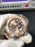 NEW 2022 / CLEAN FACTORY 1:1 / ROLEX YACHT MASTER 126621 STEEL 904L EVEROSE GOLD CAL.3235