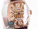 WF FACTORY BEST 1:1 / FRANK MULLER CURVEX GOLD CROCO