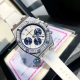 NEW 2021 / ORIGINAL FACTORY BEST 1:1 / AP OFFSHORE TAPISSERIE 37MM VÀNH 32 VIÊN KIM CƯƠNG THIÊN NHIÊN 2 LY