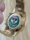 NEW 2023 / BETTER (3K) FACTORY BEST 1:1 / ROLEX DAYTONA OYSTERFLEX 40 x 12,2MM CAL.4130 GOLD