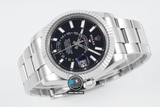 NEW 2023 / ZF FACTORY BEST 1:1 / ROLEX SKY DWELLER 326934 DUAL TIME 42MM CAL.9001