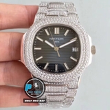 TW FACTORY BEST 1:1 / PATEK PHILIPPE NAUTILUS 5711 FULL DIAMOND