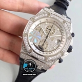 JF FACTORY BEST 1:1 / AP ROYAL OAK OFFSHORE CHRONOGRAPH FULL DIAMOND 42