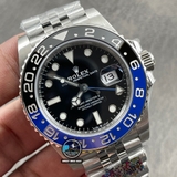 NEW 2021 / CLEAN FACTORY BEST 1:1 / ROLEX GMT MASTER II BATMAN THÉP 904L CAL.3186
