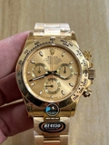 NEW 2023 / BETTER (3K) FACTORY BEST 1:1 / ROLEX DAYTONA OYSTERFLEX 40 x 12,2MM CAL.4130 GOLD