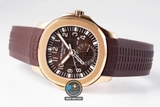 NEW 2021 / ZF FACTORY BEST 1:1 / PATEK PHILIPPE AQUANAUT TRAVEL 5164A-001