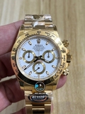 NEW 2023 / BETTER (3K) FACTORY BEST 1:1 / ROLEX DAYTONA OYSTERFLEX 40 x 12,2MM CAL.4130 GOLD