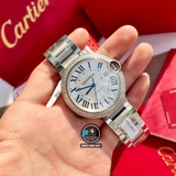 VIP NEW 2023 / ORIGINAL FACTORY BEST 1:1 / CARTIER BALLON BLEU 42MM VÀNH ĐÍNH 127 VIÊN KIM CƯƠNG VVS 1,5 - 2 CARAT CORE ETA 2824-2 SWISS