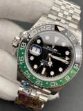 NEW 2022 / CLEAN FACTORY BEST 1:1 / ROLEX GMT MASTER II SPRITE 126720 UNWORN NEW 2022 JULLIBE THÉP 904L CAL.3186
