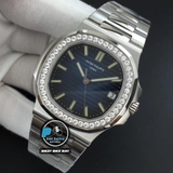 PF FACTORY BEST 1:1 / PATEK PHILIPPE NAUTILUS 5711 VER.2 DIAMOND BEZEL