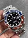 NEW 2021 / CLEAN FACTORY BEST 1:1 / ROLEX GMT MASTER II PESSI THÉP 904L CAL.3186