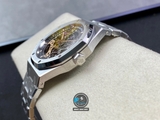 NEW 2022 / APS FACTORY BEST 1:1 / AP ROYAL OAK SKELETON 15407ST 41 X 9,9MM  CAL.3132