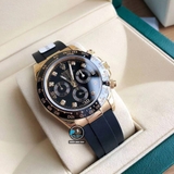 VIP NEW 2021 / ORGINAL FACTORY BEST 1:1 / ROLEX DAYTONA OYSTERFLEX GOLD 18K