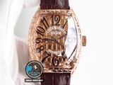 WF FACTORY BEST 1:1 / FRANK MULLER CURVEX GOLD CROCO