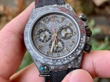 NEW 2021 / N FACTORY BEST 1:1 / ROLEX DAYTONA DiW CARBON  CAL.4130