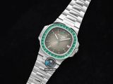 NEW 2022 / GR FACTORY BEST 1:1 / PATEK PHILIPPE NAUTILUS 5711 DIAMOND COLOR 💎 40MM 9015/CAL324