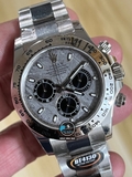 NEW 2023 / BETTER (3K) FACTORY BEST 1:1 / ROLEX DAYTONA 40 x 12,2MM CAL.4130 + THAY ĐỔI MẶT SỐ THIÊN THẠCH TÙY CHỈNH