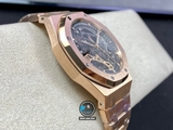 NEW 2022 / APS FACTORY BEST 1:1 / AP ROYAL OAK SKELETON 15407ST 41 X 9,9MM  CAL.3132