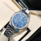 NEW 2021 / ORIGINAL FACTORY BEST 1:1 / AP ROYAL OAK 15550 41MM VÀNH 40 VIÊN KIM CƯƠNG THIÊN NHIÊN 1,7 LY