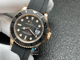 NEW 2022 / VS FACTORY BEST 1:1 / ROLEX YACHT MASTER 116655 ROSE GOLD 40MM CAL.3135