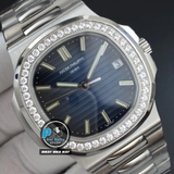 PF FACTORY BEST 1:1 / PATEK PHILIPPE NAUTILUS 5711 VER.2 DIAMOND BEZEL