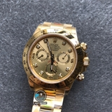 NEW 2021 / N FACTORY BEST 1:1 / ROLEX DAYTONA CAL.4130 OYSTER STEEL GOLD