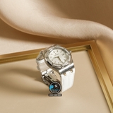NEW 2021 / ORIGINAL FACTORY BEST 1:1 / AP ROYAL OAK LADY 67601 33MM VÀNH 32 VIÊN KIM CƯƠNG THIÊN NHIÊN 0,65 LY