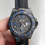 NEW 2022 / 3K FACTORY BEST 1:1 / ROLEX GMT MASTER II DiW CARBON CAL.3186