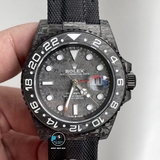 NEW 2022 / 3K FACTORY BEST 1:1 / ROLEX GMT MASTER II DiW CARBON CAL.3186