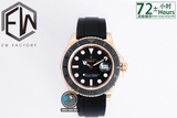 NEW 2021 / EW FACTORY BEST 1:1 / ROLEX YACHT MASTER 116655 40MM CAL.3235