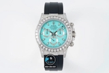 NEW 2022 / JVS FACTORY BEST 1:1 / ROLEX DAYTONA OYSTERFLEX 🌈 DIAMOND BAGUETTE 40 X 12,2MM CAL.7750