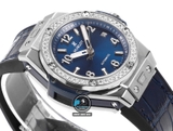 NEW 2022 / MS FACTORY BEST 1:1 / HUBLOT ONE CLICK STEEL DIAMOND 39MM HUB.1270